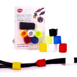 Organizador De Fios Em Velcro Clink Ck802