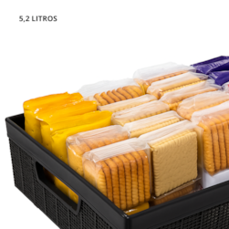 Organizador Juta 5,2L Preta Jaguar
