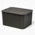 Organizador Rattan Cinza N2 Plasnew