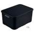 Organizador Rattan Preto Nº3 Plasnew