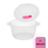 Panela p/Micro-ondas Mini Gourmet 850ml Nitron 251012001 - Cx 12 Unidades