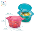 PANELA P/MICROONDAS MINI GOURMET 850ML NITRON