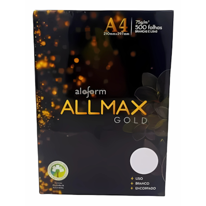 Papel A4 Allmax Gold Form Bob