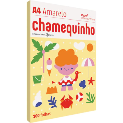 Papel Chamequinho A4 210x297 Am Chamex 3717