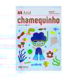Papel Chamequinho A4 210x297 Az Chamex
