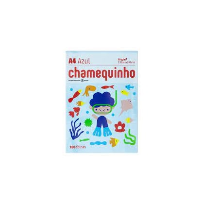 Papel Chamequinho A4 210x297 Az Chamex