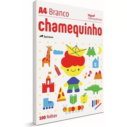 Papel Chamequinho A4 Br 100fl Chamex 1429