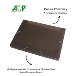 Pasta A Eslatico Mini 20mm Fume Acp