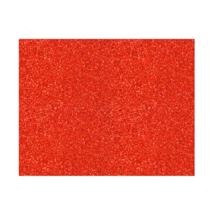 Placa Eva C/brilho 40cmx48cm Vermelho Leo E Leo