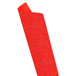Placa Eva C/brilho 40cmx48cm Vermelho Leo E Leo