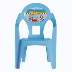 Poltrona Infantil Azul/Label Carros Plasnew