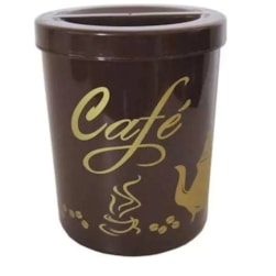 Porta Café 2,3L Marrom Alves
