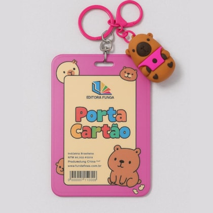 Porta Cartao Capivara Interponte