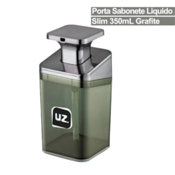 PORTA SABONETE LIQUIDO SLIM ONIX UZ