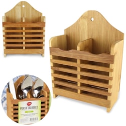 Porta Talheres Bambu Clink Ck2263