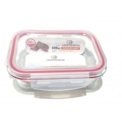 Pote Ret 600ml C/tp Lock Verm Casambiente Jgti008