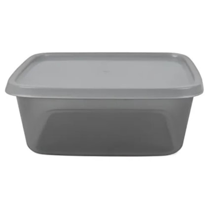 Pote Retangular 500ml Linha Translúcido Alvini