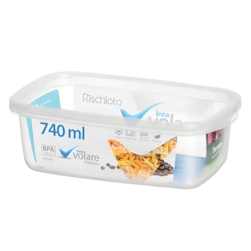 Pote Retangular Volare 740ml Rischioto 0201