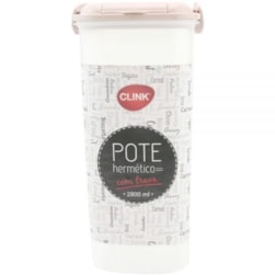 Pote Trava Quadrado Plast 2,8lt Clink Ck3139