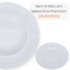 Prato Fundo 22,9cm Premium Utilgoods