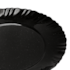 Prato Raso 26,7cm Petals Black Opaline Yins