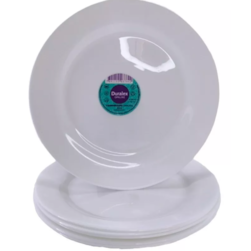 Prato Raso branco Opaline Menu 24cm