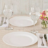 Prato Raso branco Opaline Menu 24cm