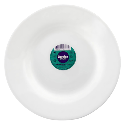 Prato Raso branco Opaline Menu 24cm