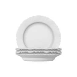 PRATOS FUNDO BRANCO PETALA DURALEX - CX 24 UNIDADES