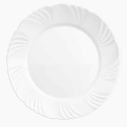 PRATOS FUNDO BRANCO PETALA DURALEX - CX 24 UNIDADES