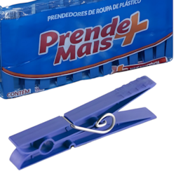 Prendedor De Roupa De Plastico 50x12 Mais