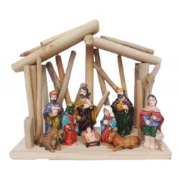 Presepio Resina C/9 Pcs Rio Master Xs6044