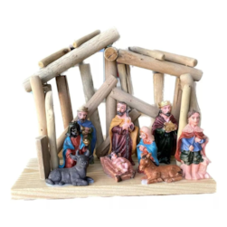 Presepio Resina C/9 Pcs Rio Master Xs6044
