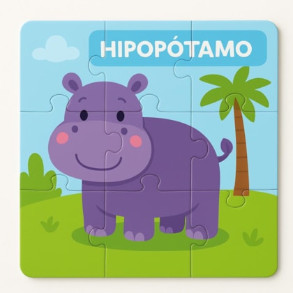 Quebra-Cabeça de Madeira Divertido Arktoys
