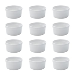 RAMEQUIM DE PORCELANA CLASSIC BRANCA COLISEU 6754 - CX 12 UNIDADES