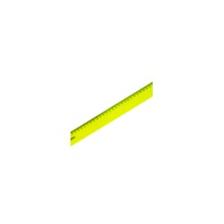 Regua 30cm Neon Amarela Waleu 049