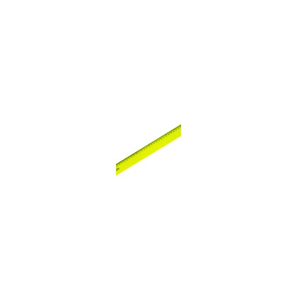 Regua 30cm Neon Amarela Waleu 049