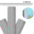 REGUA DE ALUMINIO 30CM LEO E LEO 99001 - CX 12 UNIDADES