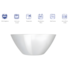 Saladeira Opaline Pequeno 390ml Nadir