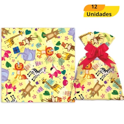 SAQUINHO P/PRESENTE MULTIART SAC1723D - CX 12 UNIDADES
