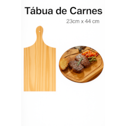 Tábua p/Carne 23x44cm N6 Madlar