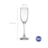 TACA BARONE CHAMPANHE 190ML NADIR - CX 12 UNIDADES