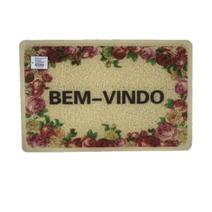 Tapete PVC Bem-Vindo CNBR