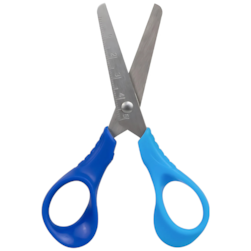 Tesoura Escolar Duas Cores 12,5cm Color Yins