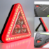 Tr¿ngulo Sinalizador Carro Acampamento Energia Solar Led