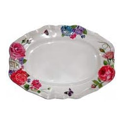 Travessa Oval Rasa Primavera Premium Utilgoods 35006rs