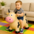 Vaquinha Upa Upa Original Inflável Musical Criança Pocotó - Bee Toys