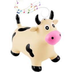 Vaquinha Upa Upa Original Inflável Musical Criança Pocotó - Bee Toys