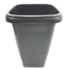 Vaso Coluna Preto 4,1lt Ercaplast