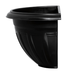 Vaso De Parede Florenca 3,3l Preto Rischioto